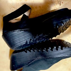 Fly London new never worn wedges most comfortable ever shoes. No box.  Black.
